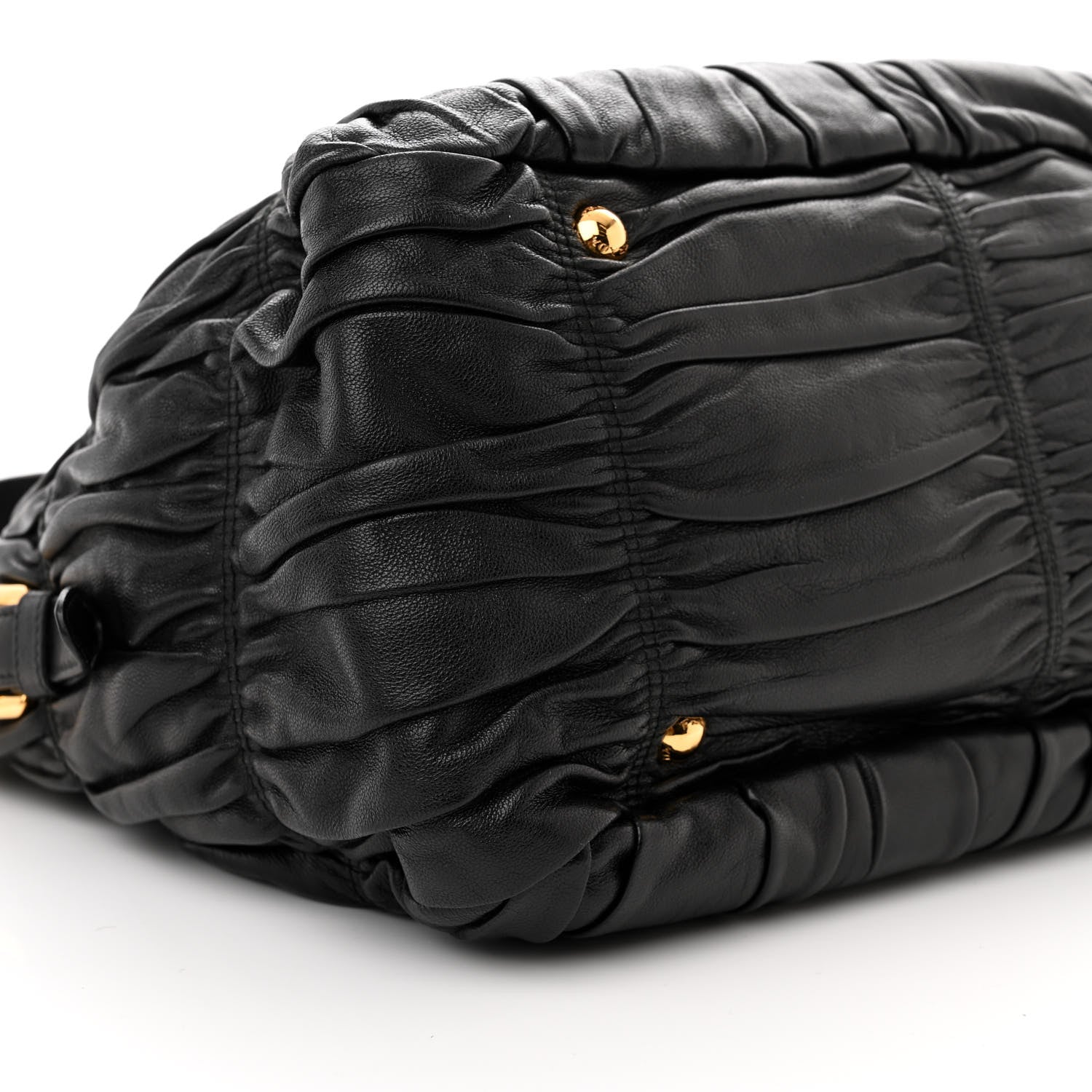 Prada Nappa Gaufre Tote Black 8 of 9