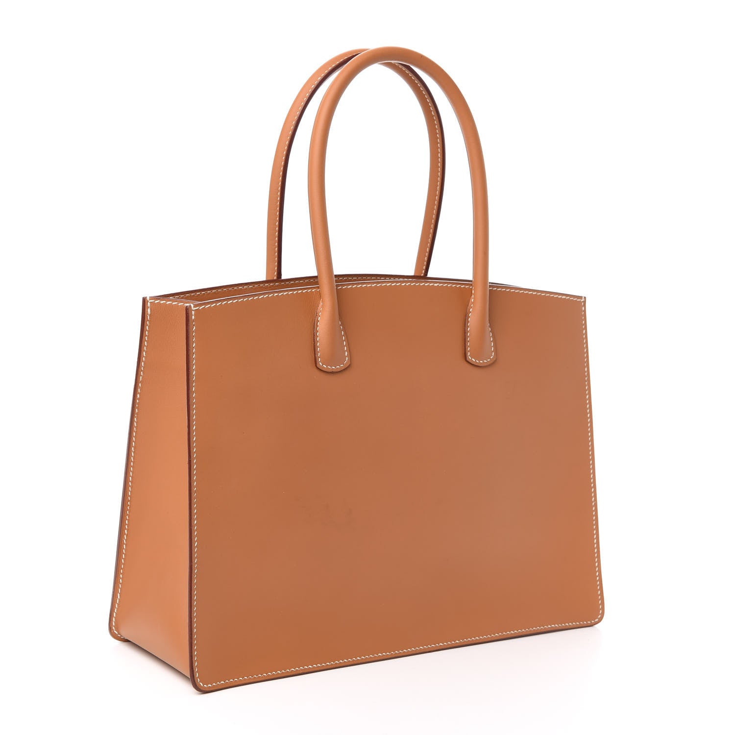 Hermes Barenia White Bus 30 Fauve 3 of 9