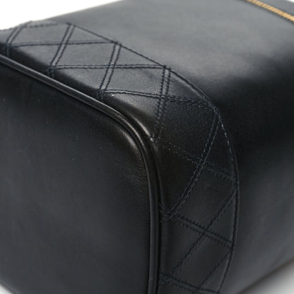 Chanel Lambskin Vanity Cosmetic Case Black 11 of 14
