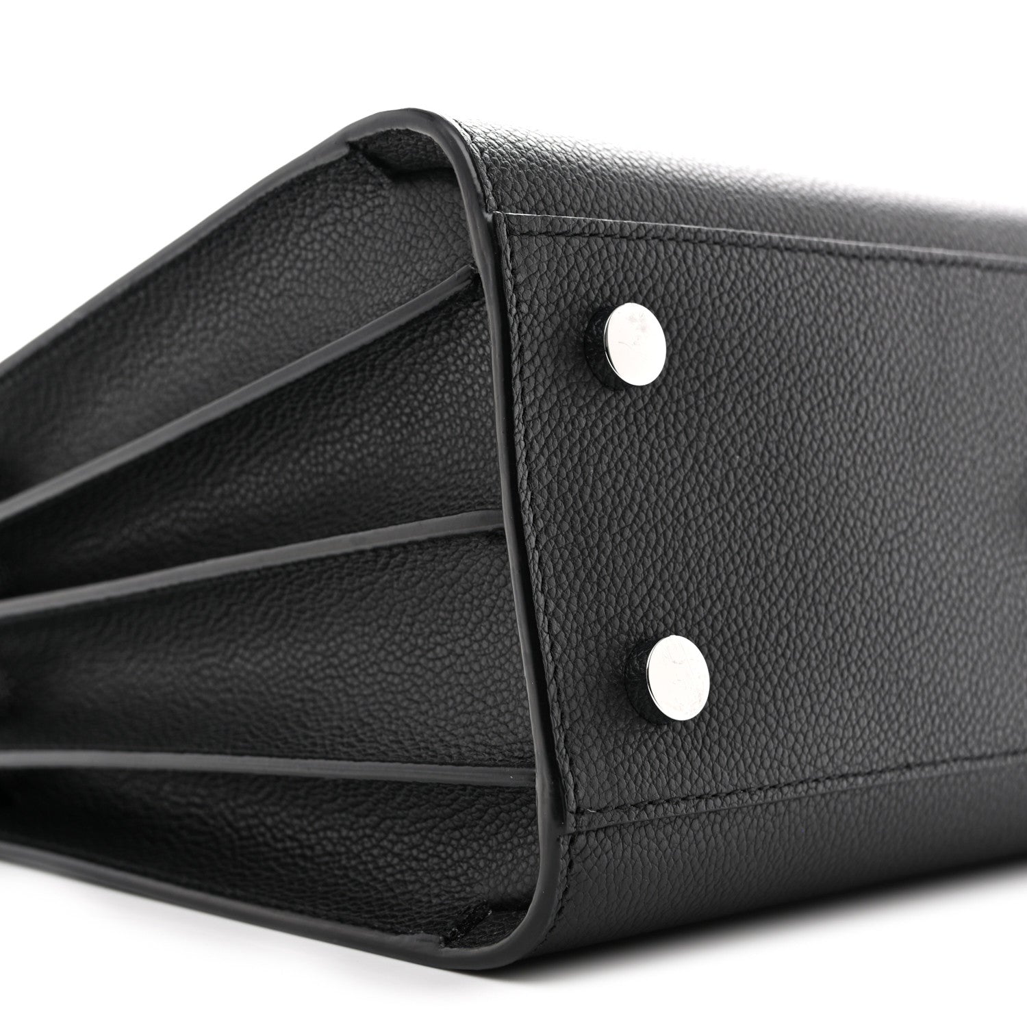 Saint Laurent Grained Calfskin Baby Sac De Jour Black 8 of 11