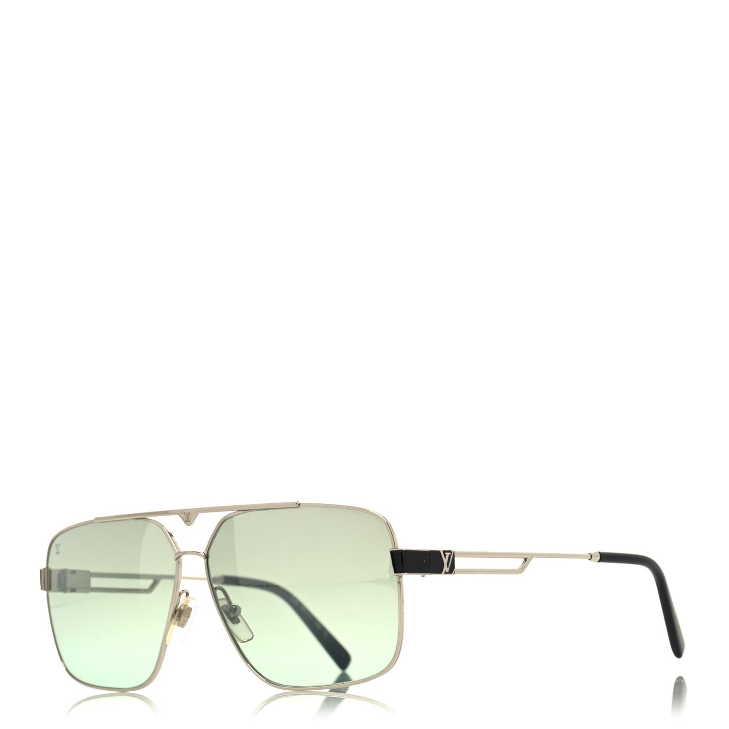 Metal Aviator Sunglasses Z1092W Green