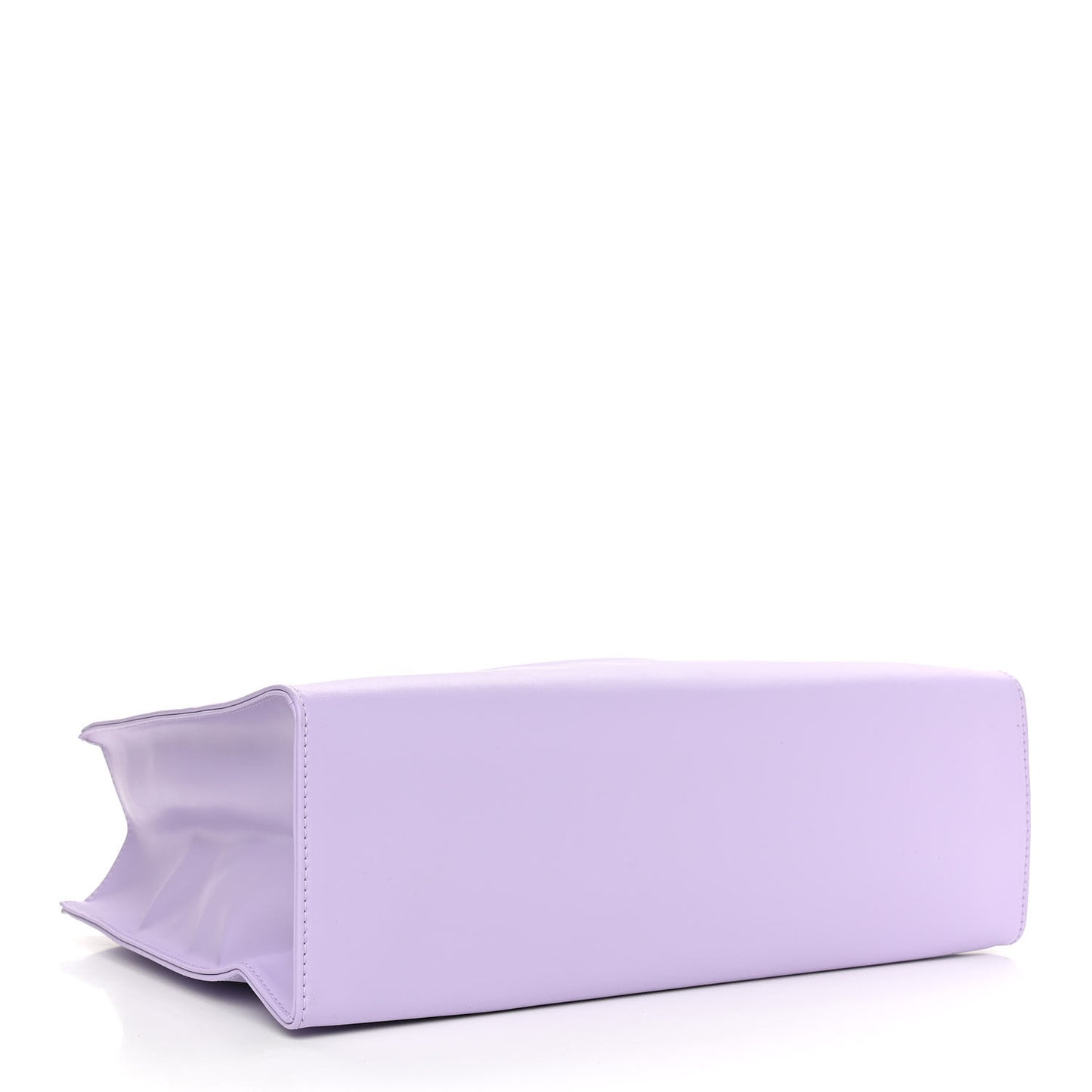 Vegan Leather Medium Shopping Bag Lavender