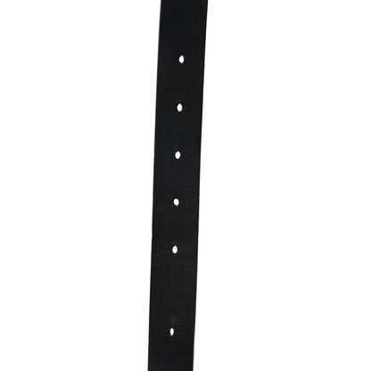 Christian Dior Calfskin 30 Montaigne Cut-Out CD Belt 85 34 Black 4 of 6
