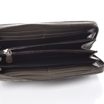 Bottega Veneta Nappa Intrecciato Zip Around Wallet Shadow 5 of 11