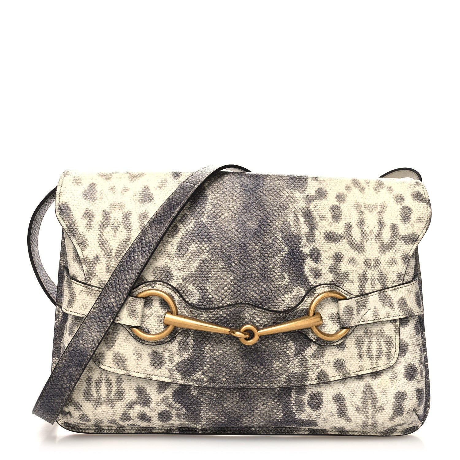 Gucci Snakeskin Bright Bit Animalier Medium Shoulder Bag Multicolor 1 of 10