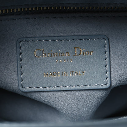 Christian Dior Lambskin Cannage Small My ABCDior Lady Dior Cloud Blue 6 of 11