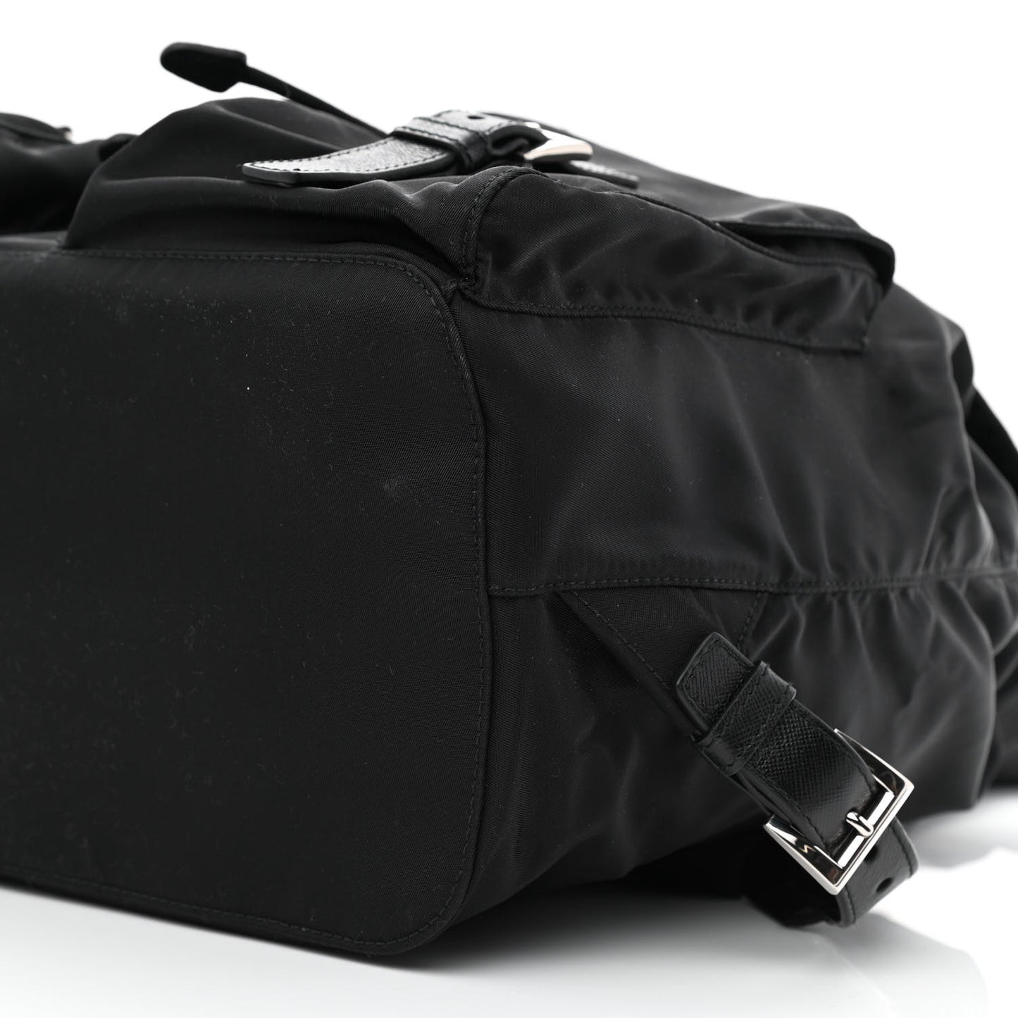 Nylon Vela Medium Backpack Black