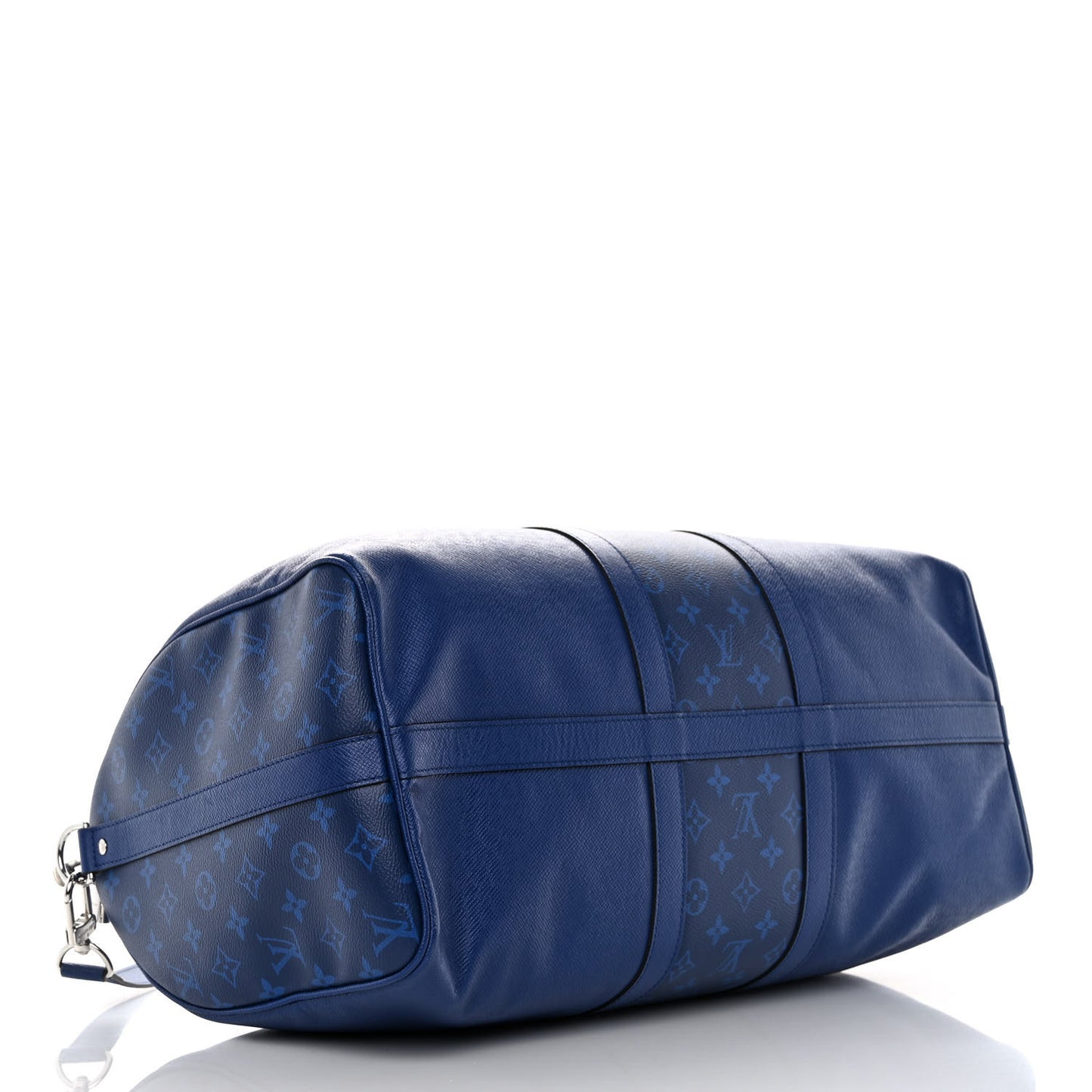 Taiga Monogram Eclipse Keepall Bandouliere 50 Pacific Blue