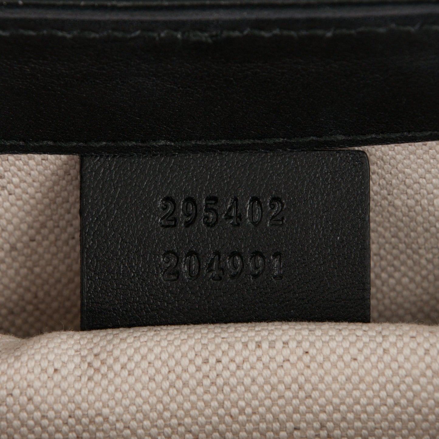 Guccissima Medium Emily Chain Shoulder Bag Black