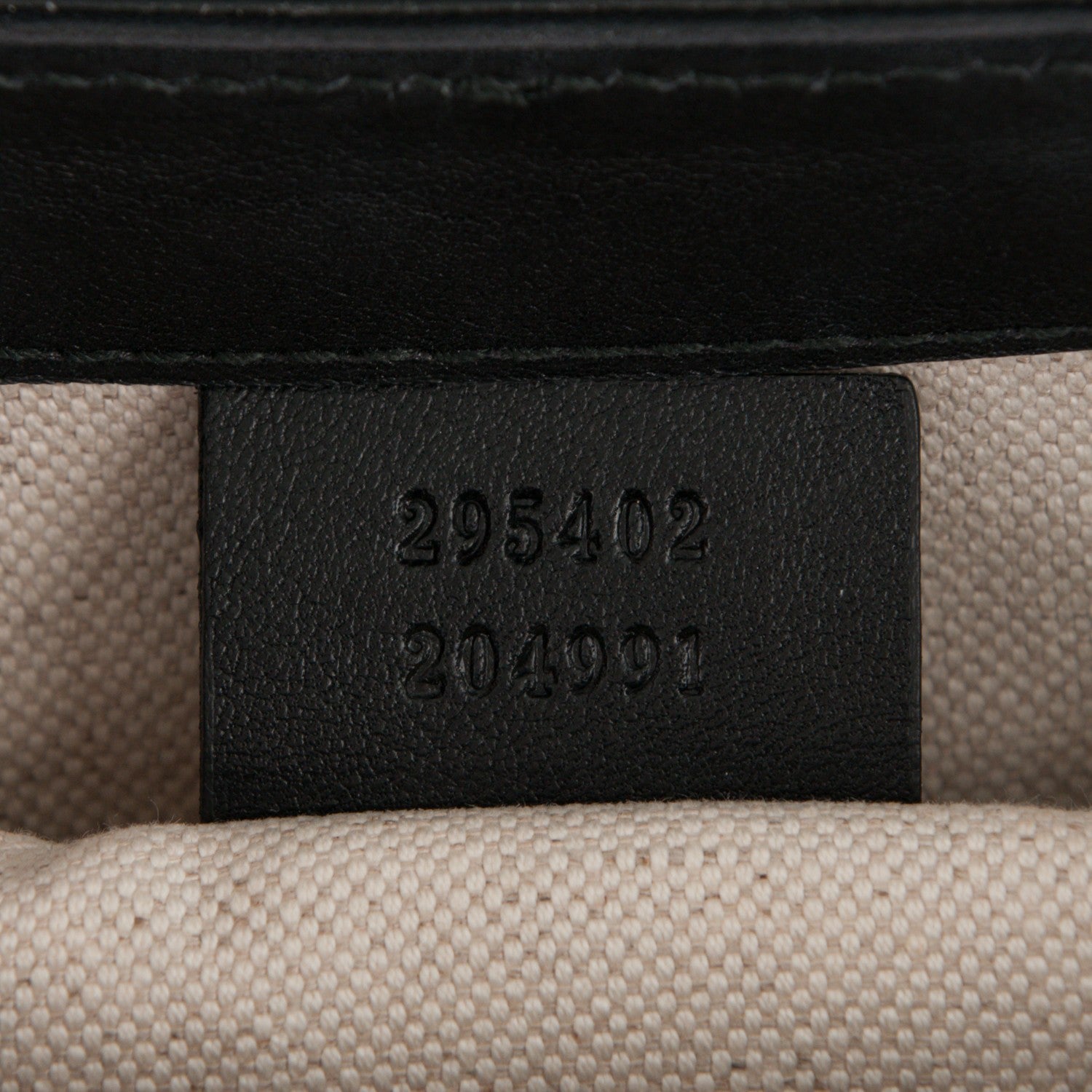 Gucci Guccissima Medium Emily Chain Shoulder Bag Black 7 of 7