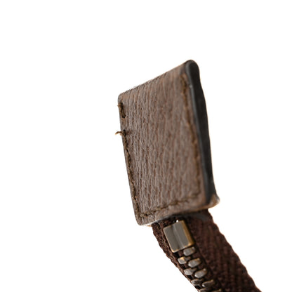 Gucci GG Supreme Monogram Web Small Ophidia Half Moon Hobo Brown 11 of 11