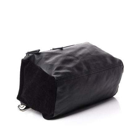 Givenchy Smooth Calfskin Crocodile Embossed Medium Pandora Black 4 of 10