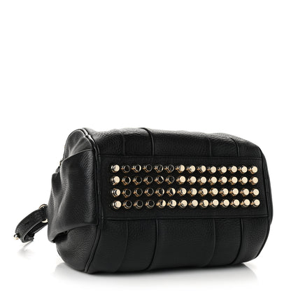 Alexander Wang Pebbled Lambskin Rocco Black Antique Brass Hardware 4 of 9