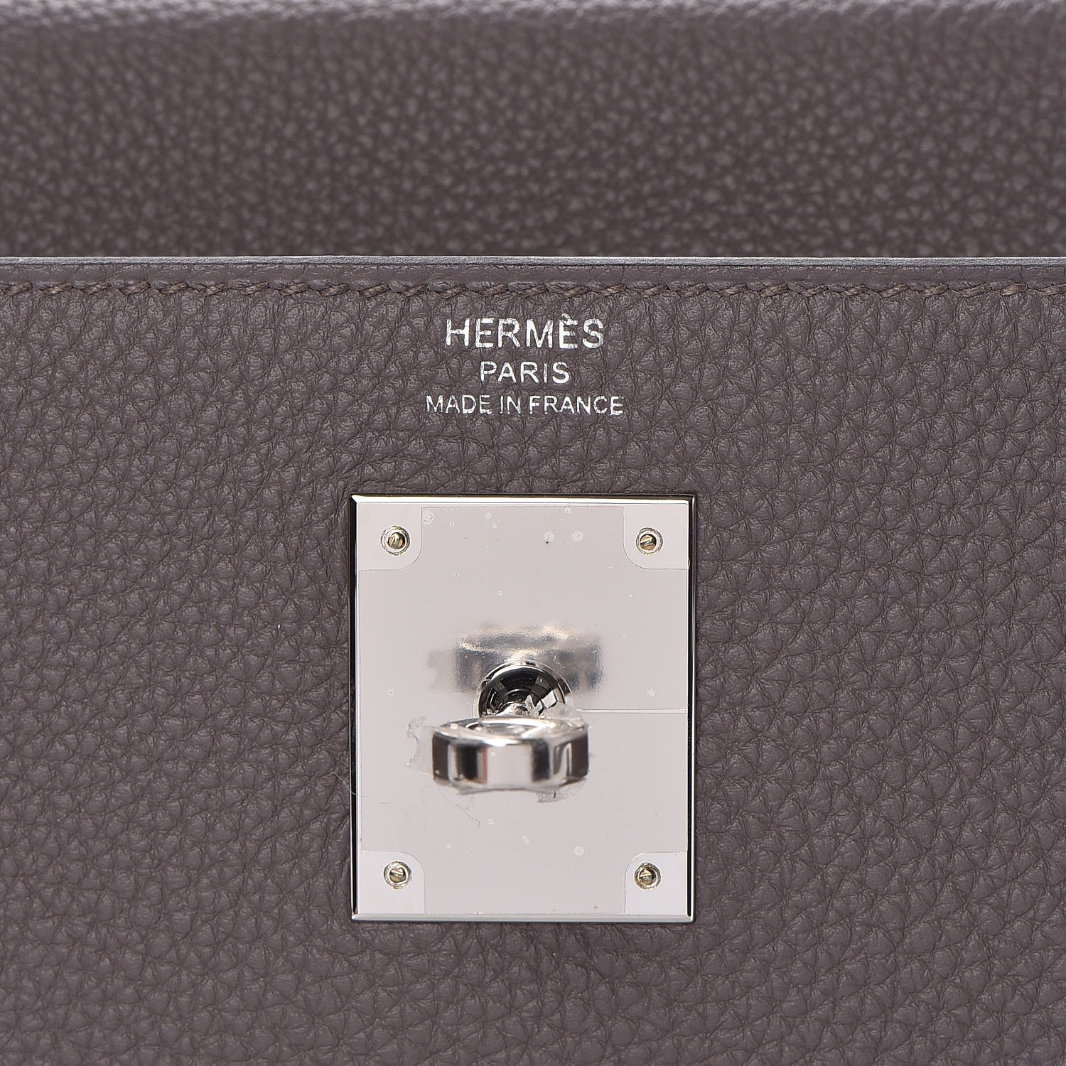 Hermes Togo Kelly Retourne 28 Etain 22 of 34