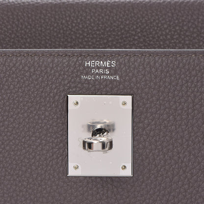 Hermes Togo Kelly Retourne 28 Etain 22 of 34