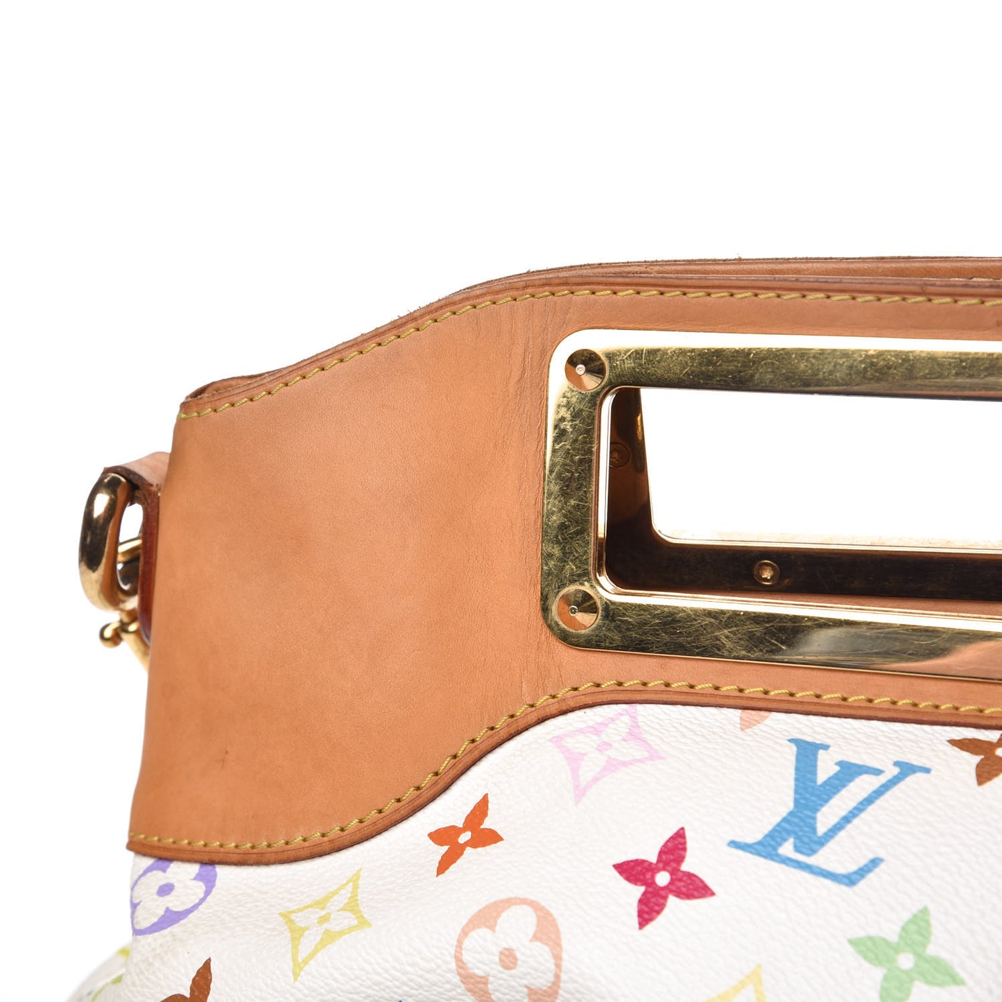 Monogram Multicolor Judy GM White