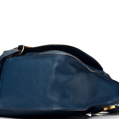 Chloe Calfskin Medium Marcie Satchel Navy Ink 10 of 10