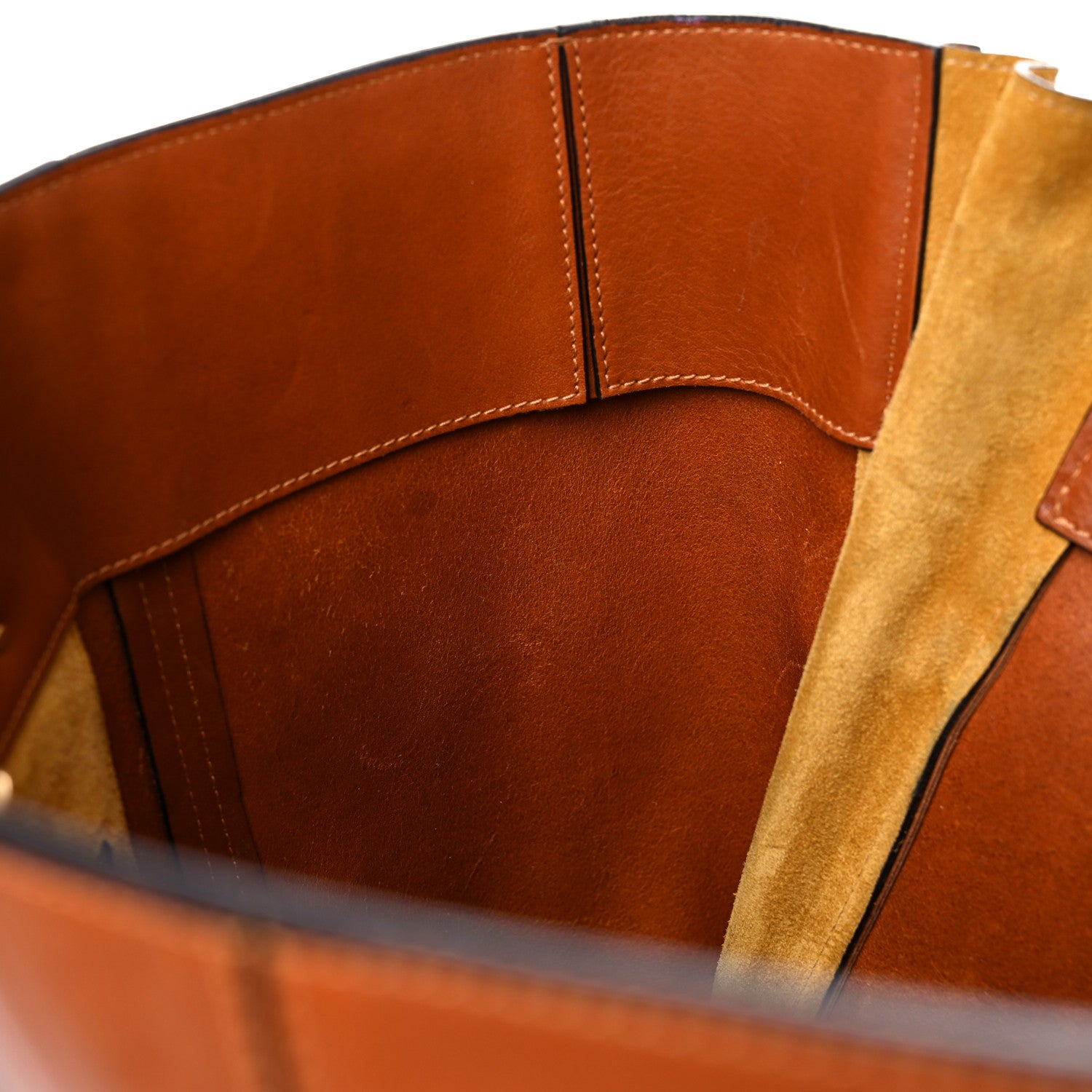 Chloe Smooth Calfskin Medium Milo Shopping Tote Caramel 15 of 20