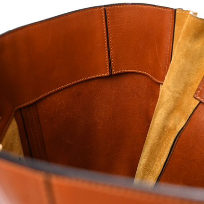 Chloe Smooth Calfskin Medium Milo Shopping Tote Caramel 15 of 20