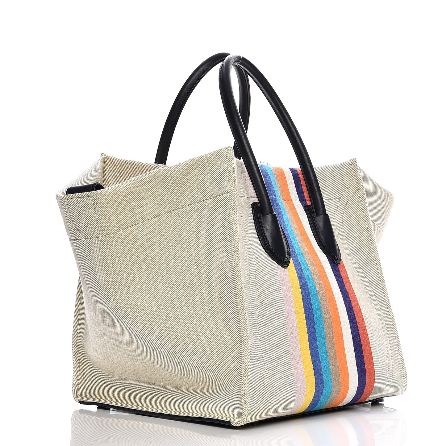 Cotton Canvas Medium Phantom Luggage Multicolor