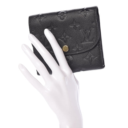 Louis Vuitton Empreinte Ariane Wallet Black 2 of 7