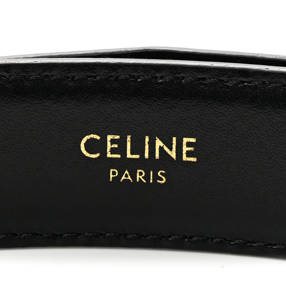 Box Calfskin Medium 25mm Triomphe Belt 80 32 Black