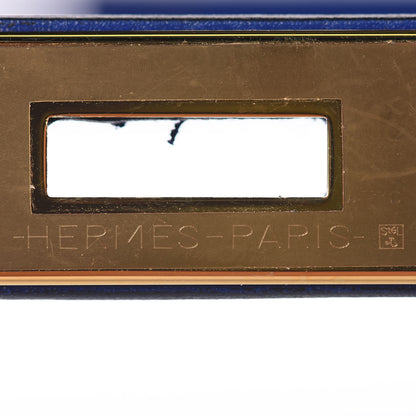 Hermes Tadelakt Kelly Sellier 28 Bleu Electrique 16 of 33