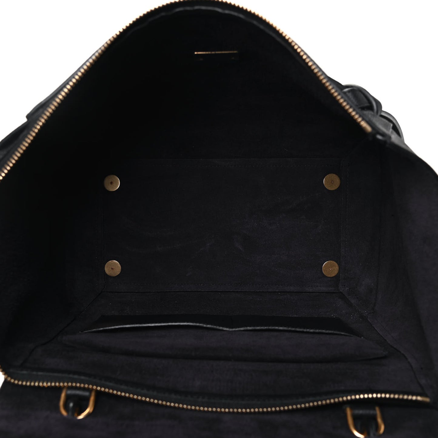 Grained Calfskin Nano Belt Bag Black
