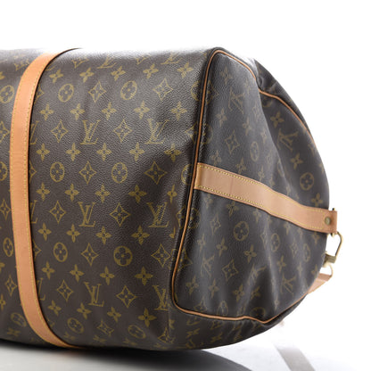 Louis Vuitton Monogram Keepall Bandouliere 55 6 of 13