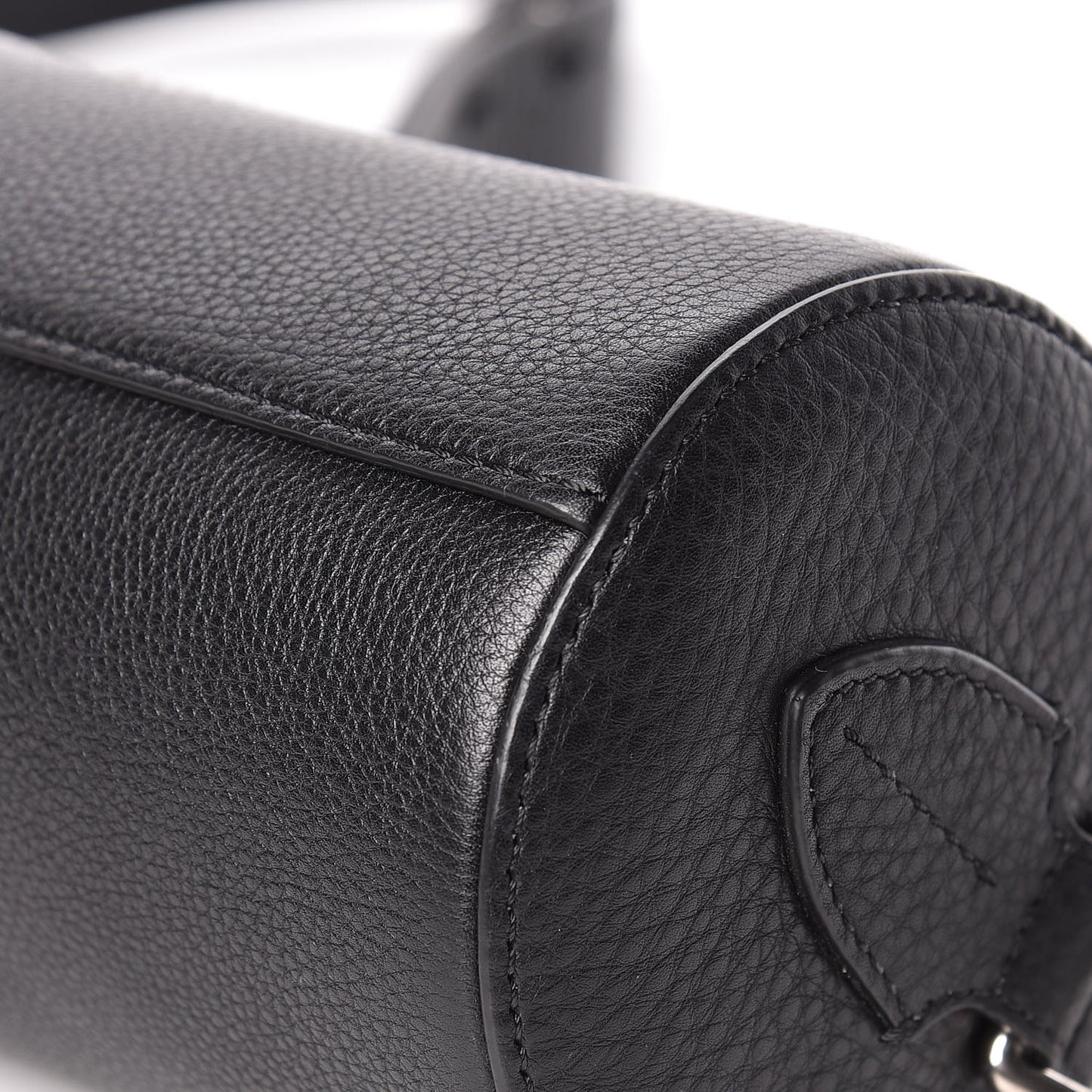 Calfskin The Barrel Bag Black