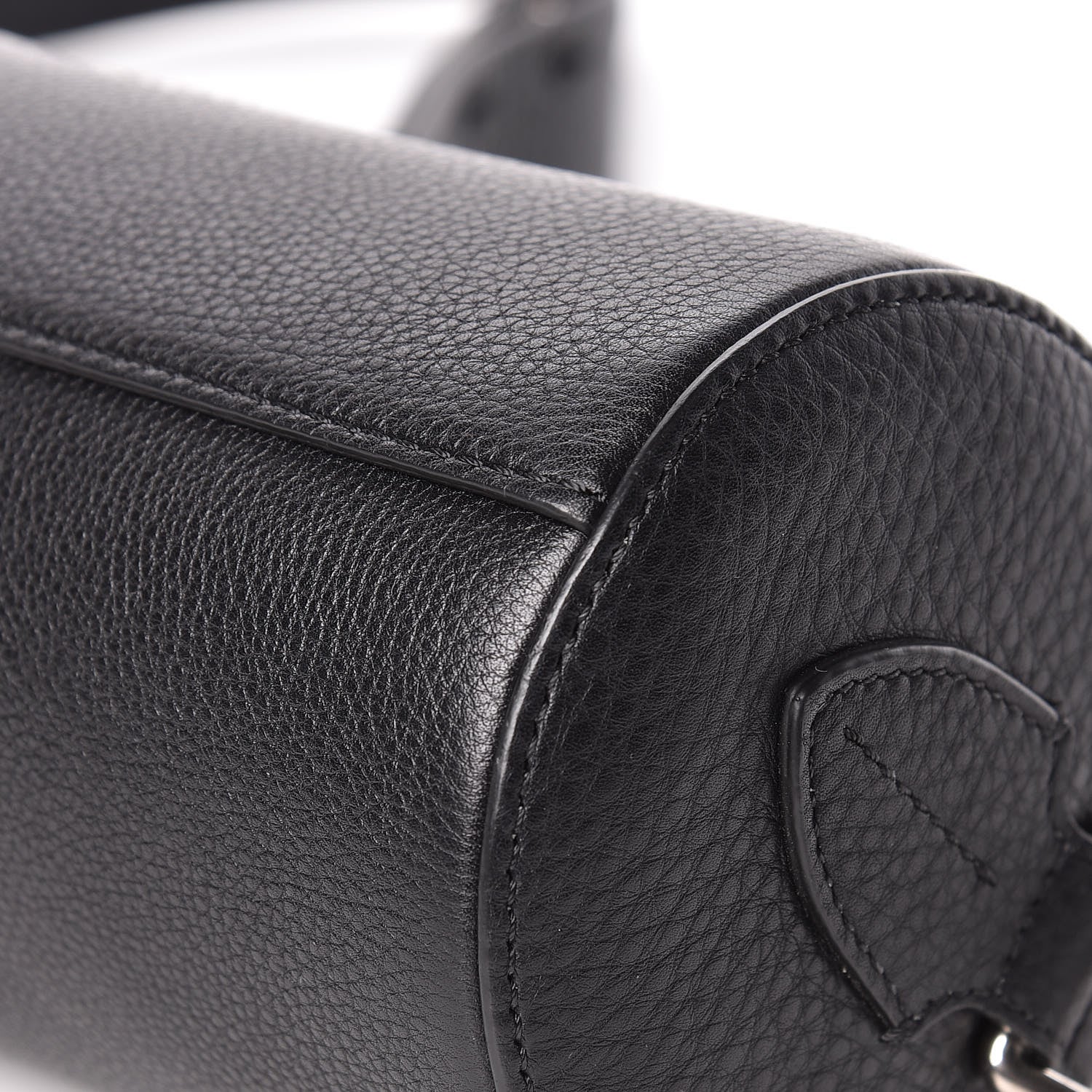 Burberry Calfskin The Barrel Bag Black 9 of 9