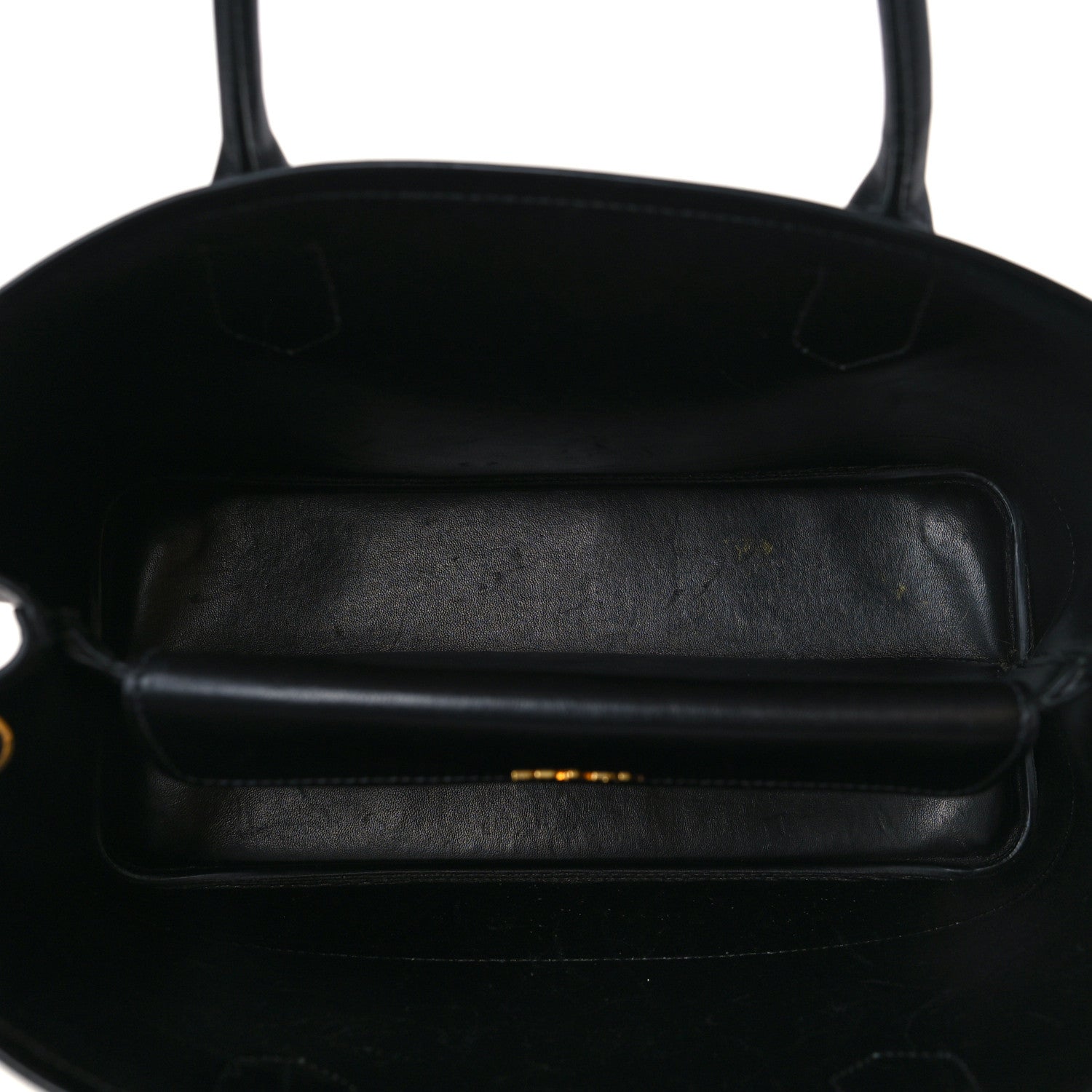 Prada City Calfskin Cuir Medium Mirage Double Bag Black 4 of 7