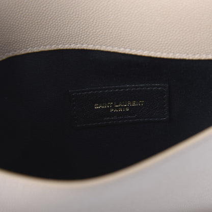 Saint Laurent Grain De Poudre Uptown Pouch Marble Pink 8 of 10