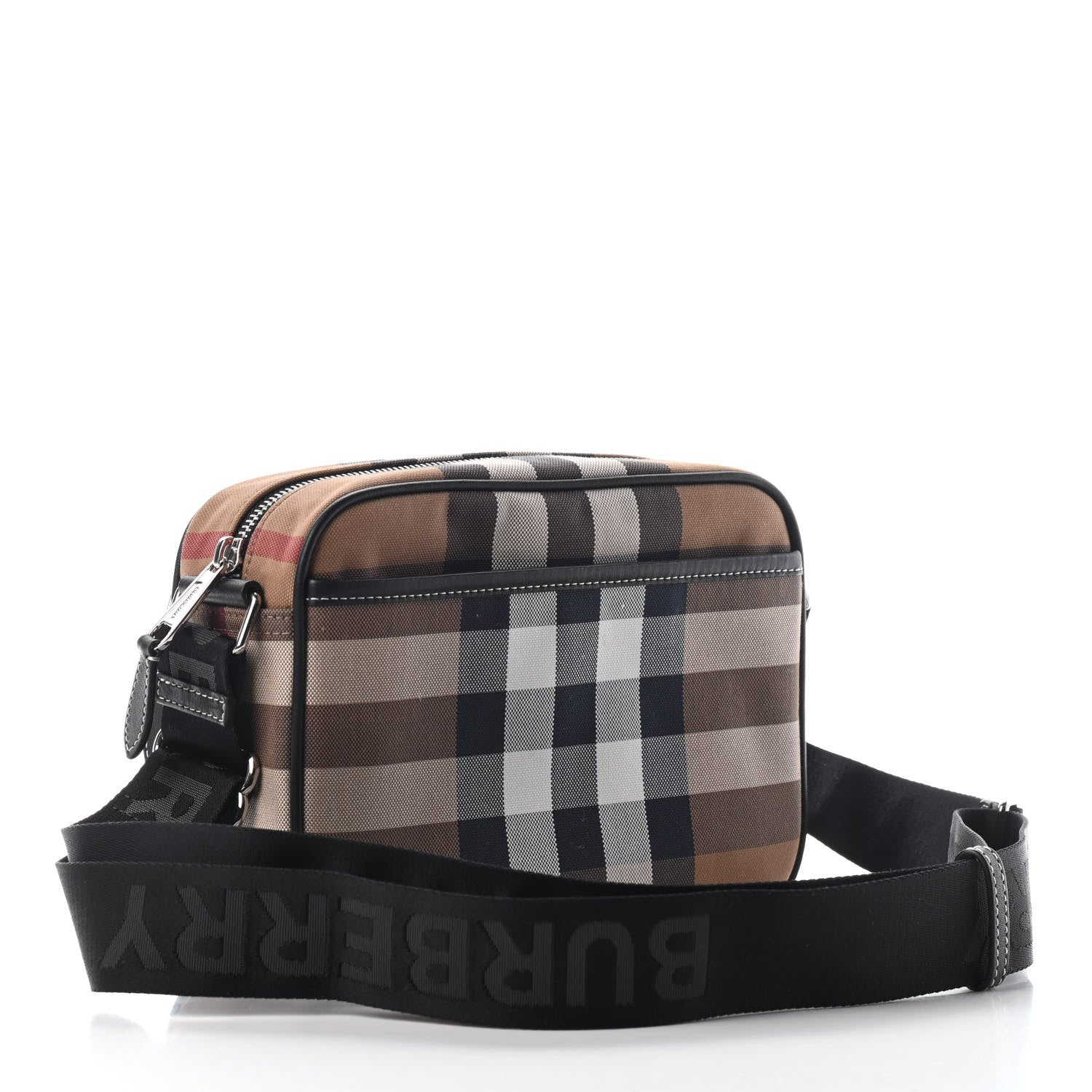 Burberry Canvas Check Paddy Messenger Birch Brown 2 of 7