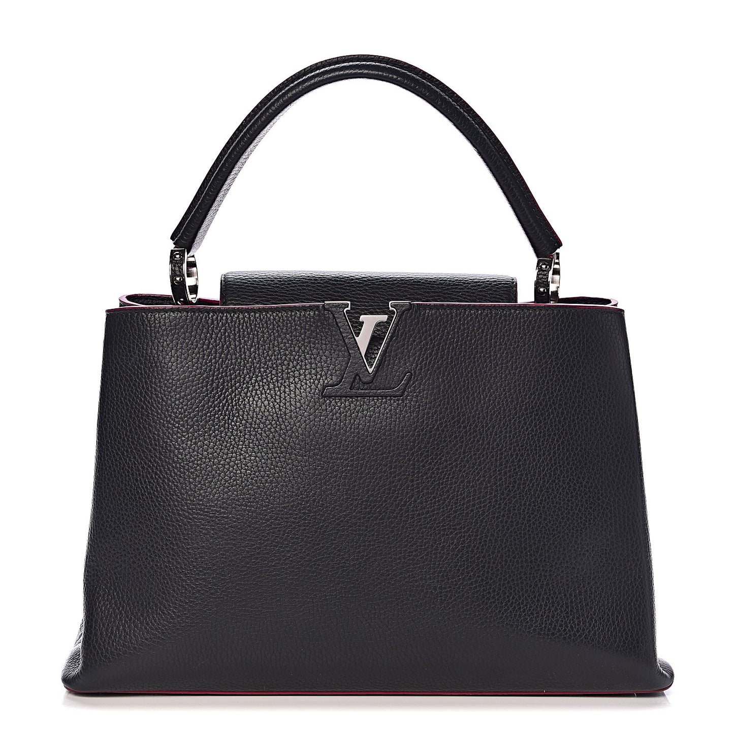 Taurillon Capucines MM Cobalt