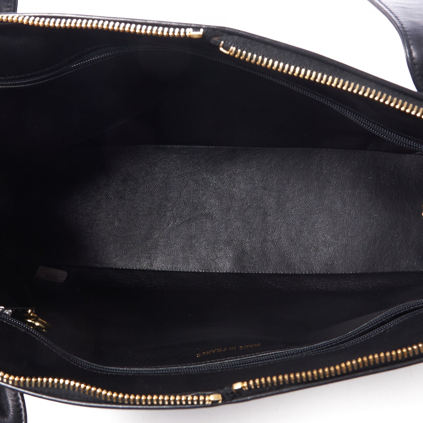 Lambskin CC Shoulder Bag Black