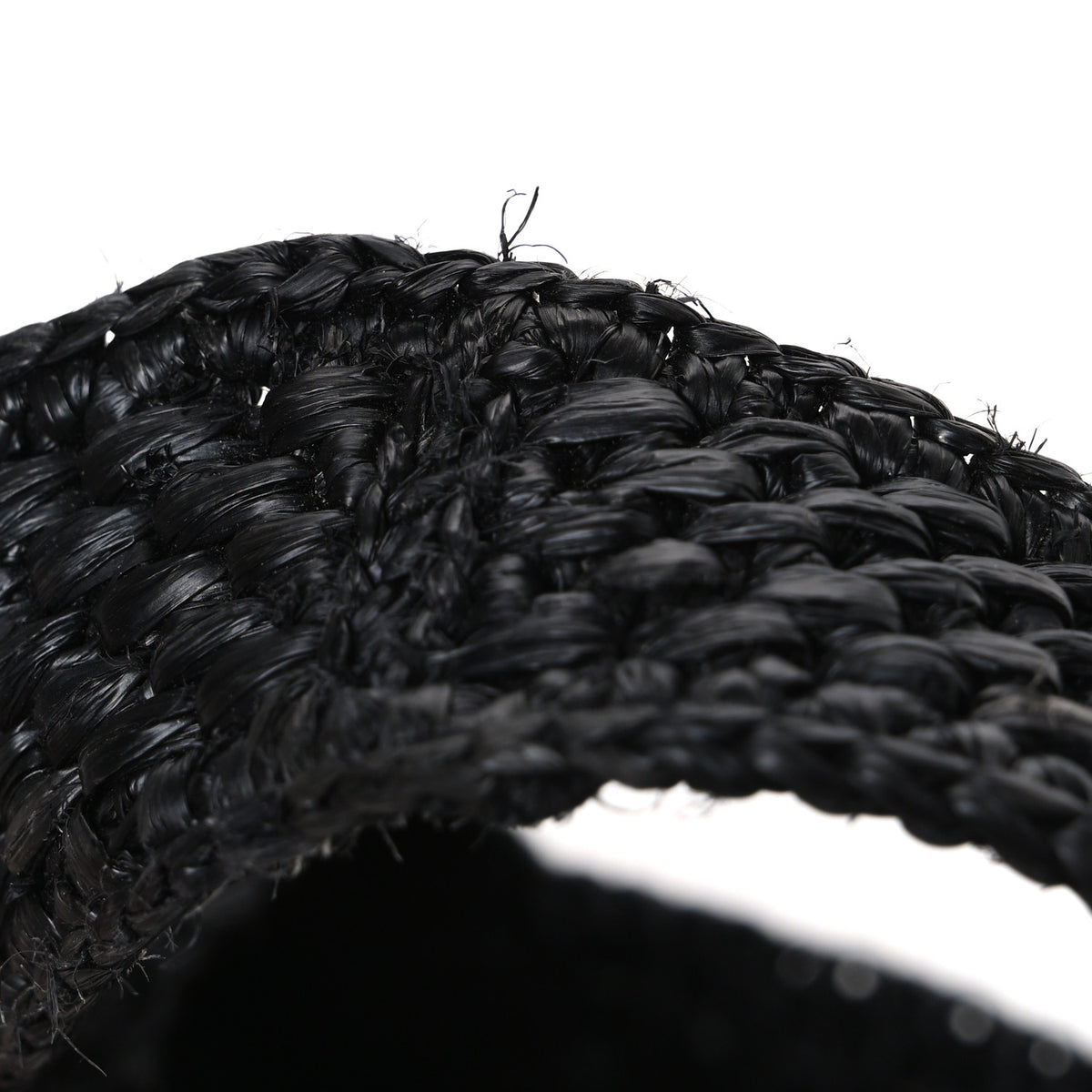 Loewe X PAULA'S IBIZA Raffia Mini Font Tote Black 10 of 11