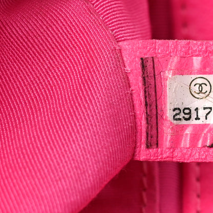 Chanel Jersey Quilted Chanel 19 Waist Bag Pink 6 of 10