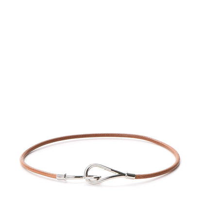 Hermes Natural Bridle Jumbo Hook Choker Necklace 6 of 6