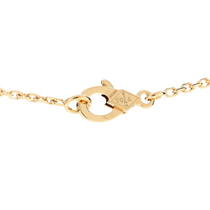 Van Cleef & Arpels 18K Yellow Gold Vintage Alhambra Pendant Necklace 5 of 7
