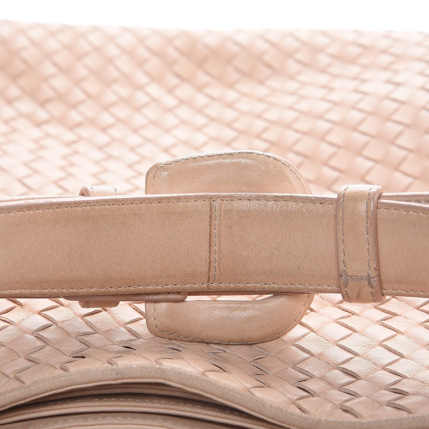 Bottega Veneta Nappa Intrecciato Duette Shoulder Bag Lotus 12 of 22