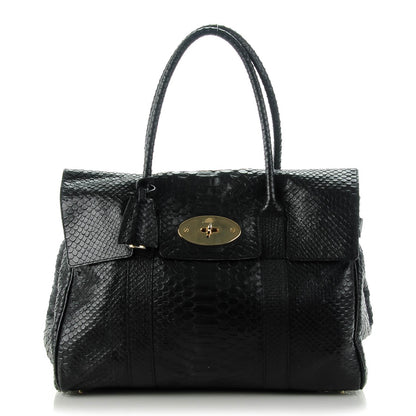 Mulberry Silky Snake Print Bayswater Black 1 of 8
