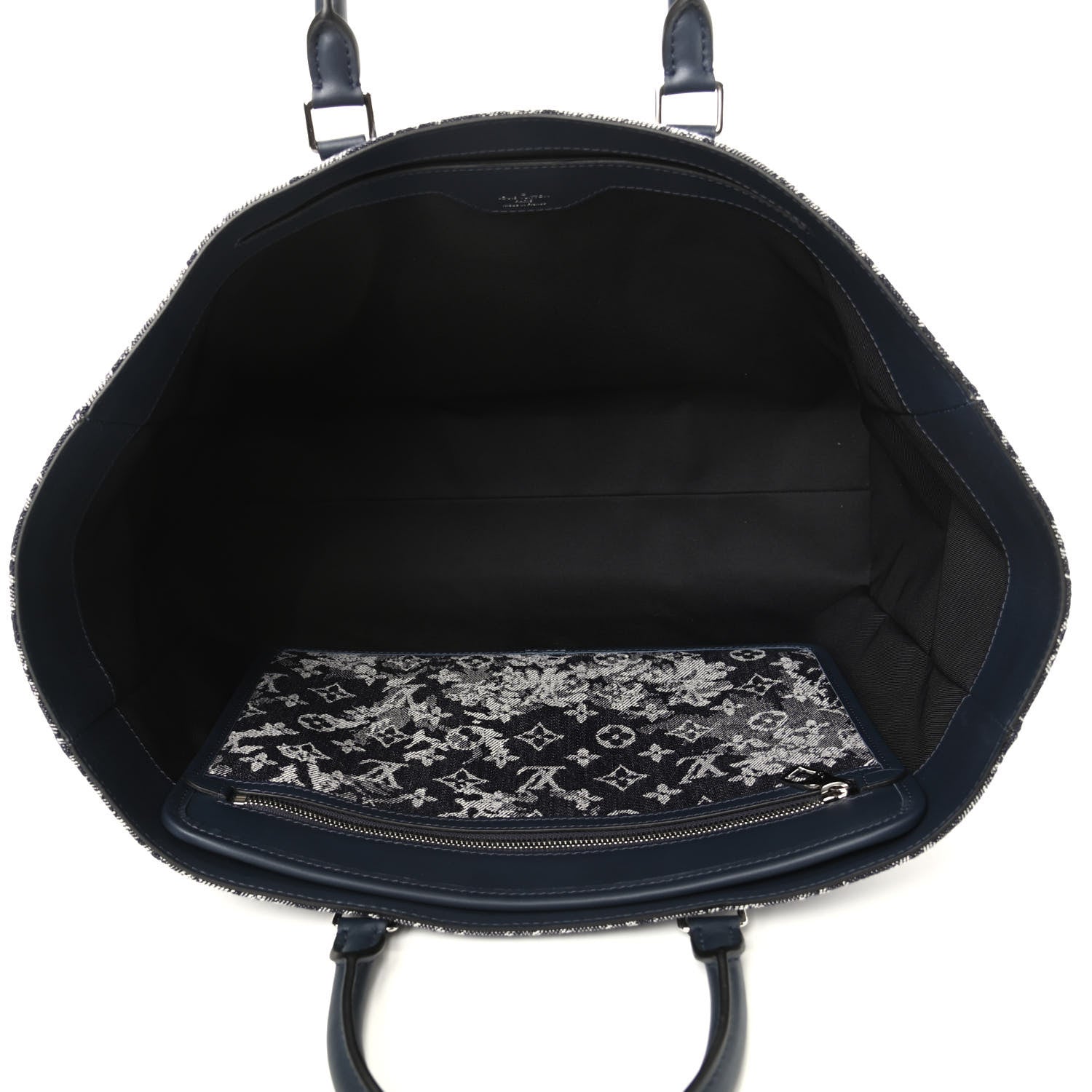 Louis Vuitton Monogram Tapestry Grand Sac Bleu 5 of 8