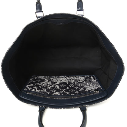 Louis Vuitton Monogram Tapestry Grand Sac Bleu 5 of 8