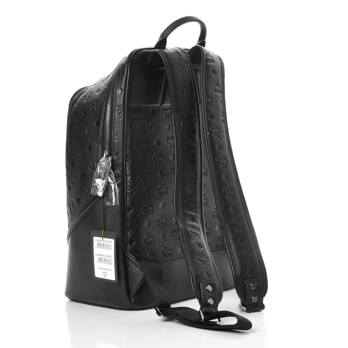 Calfskin Ottomar Monogram Duke Backpack Black