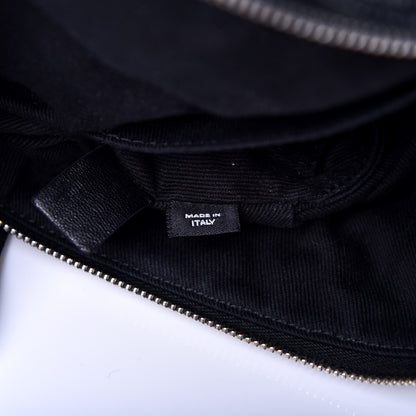 Chanel Grained Calfskin Quilted Waist Belt Bag Black 7 of 10