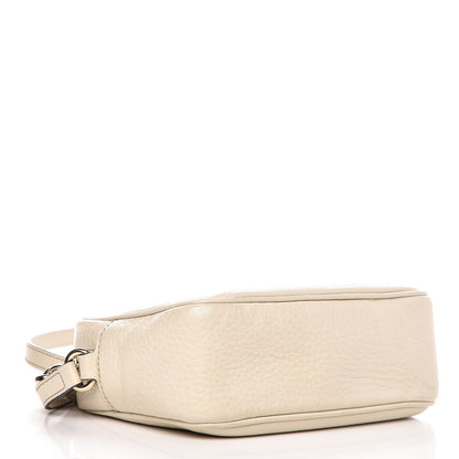 Gucci Pebbled Calfskin Small Soho Disco Bag Off White 4 of 10
