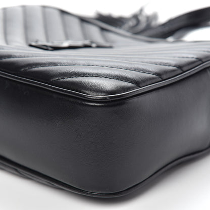 Saint Laurent Calfskin Matelasse Monogram Lou Camera Bag Black 10 of 10