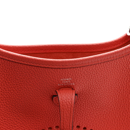 Hermes Taurillon Maurice Amazone Evelyne TPM Capucine Gold 6 of 10