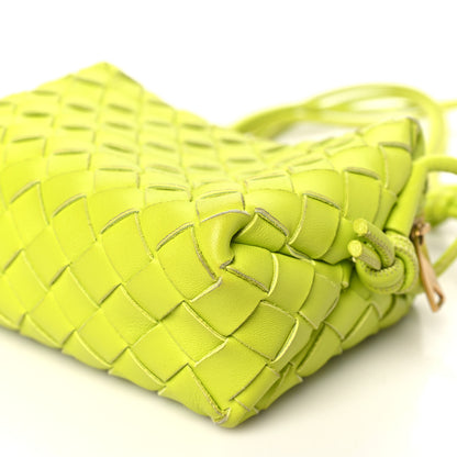 Bottega Veneta Nappa Intrecciato Mini Loop Camera Bag Acid Kiwi 9 of 10